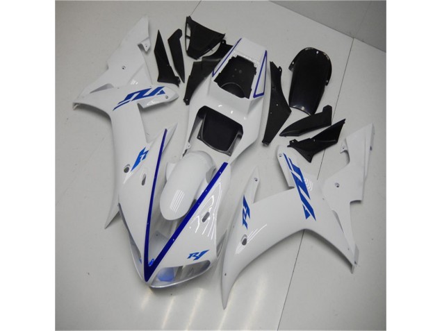 Best 2002-2003 White Yamaha YZF R1 Motorcycle Fairing Best 2002-2003 White Yamaha YZF R1 Motorcycle Fairing