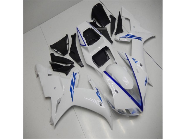 Best 2002-2003 White Yamaha YZF R1 Motorcycle Fairing Best 2002-2003 White Yamaha YZF R1 Motorcycle Fairing