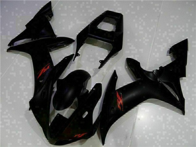 Best 2002-2003 Black Yamaha YZF R1 Motorcycle Fairing Kit Best 2002-2003 Black Yamaha YZF R1 Motorcycle Fairing Kit