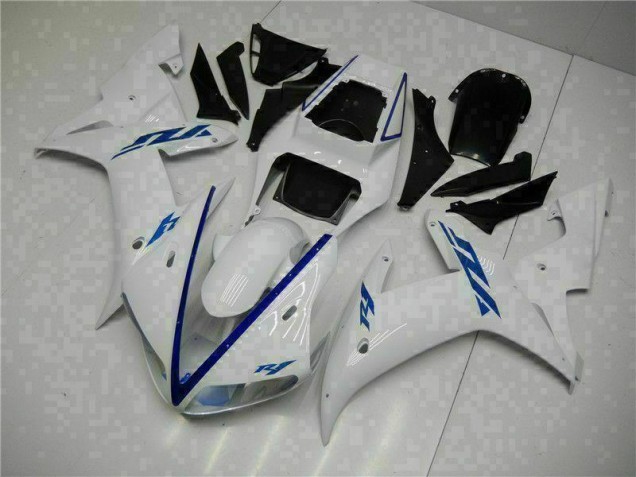 Best 2002-2003 White Yamaha YZF R1 Motorbike Fairing & Bodywork Best 2002-2003 White Yamaha YZF R1 Motorbike Fairing & Bodywork