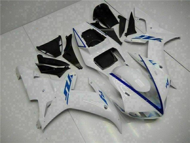 Best 2002-2003 White Yamaha YZF R1 Motorbike Fairing & Bodywork Best 2002-2003 White Yamaha YZF R1 Motorbike Fairing & Bodywork