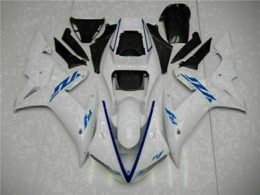 Best 2002-2003 White Yamaha YZF R1 Motorbike Fairing & Bodywork