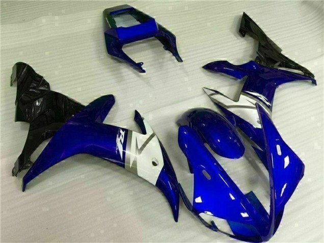 Best 2002-2003 Blue Yamaha YZF R1 Motorcycle Bodywork
