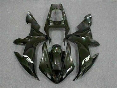 Best 2002-2003 Black Yamaha YZF R1 Motorcycle Fairing