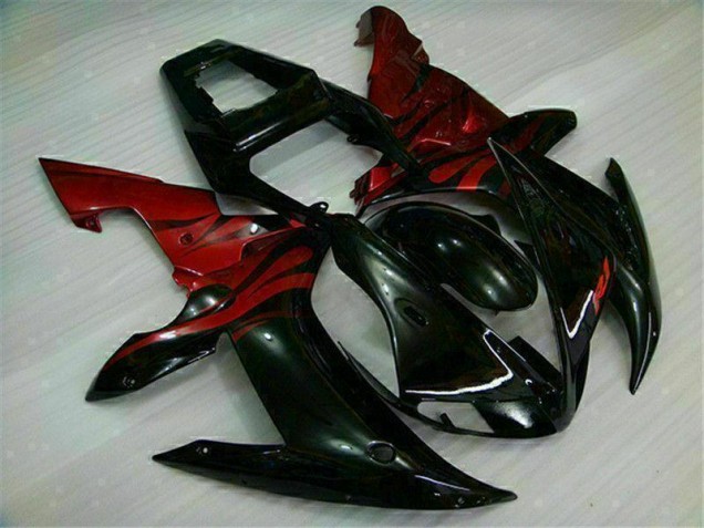 Best 2002-2003 Black Red Yamaha YZF R1 Bike Fairing Best 2002-2003 Black Red Yamaha YZF R1 Bike Fairing