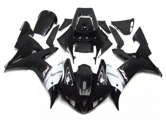 Best 2002-2003 Black White Yamaha YZF R1 Motor Bike Fairings Best 2002-2003 Black White Yamaha YZF R1 Motor Bike Fairings