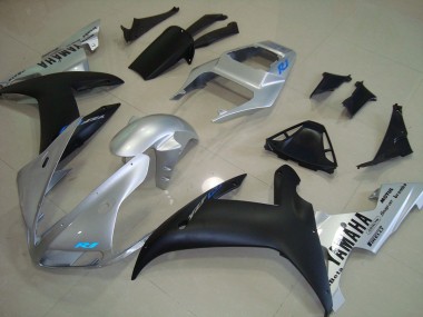 Best 2002-2003 Silver Blue Yamaha YZF R1 Motorbike Fairing