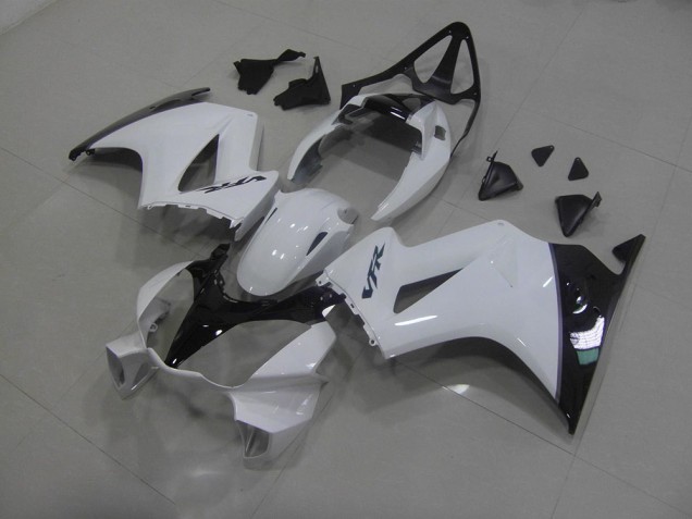 Best 2002-2013 White Black Honda VFR800 Motorcyle Fairings Best 2002-2013 White Black Honda VFR800 Motorcyle Fairings