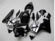 Best 2003-2004 Black Silver Honda CBR600RR Bike Fairing Best 2003-2004 Black Silver Honda CBR600RR Bike Fairing