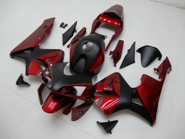 Best 2003-2004 Red Black Honda CBR600RR Motor Fairings Best 2003-2004 Red Black Honda CBR600RR Motor Fairings
