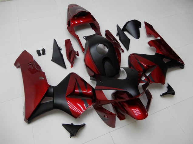 Best 2003-2004 Red Black Honda CBR600RR Motor Fairings Best 2003-2004 Red Black Honda CBR600RR Motor Fairings