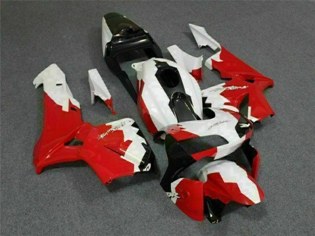 Best 2003-2004 Red White Honda CBR600RR Replacement Motorcycle Fairings Best 2003-2004 Red White Honda CBR600RR Replacement Motorcycle Fairings