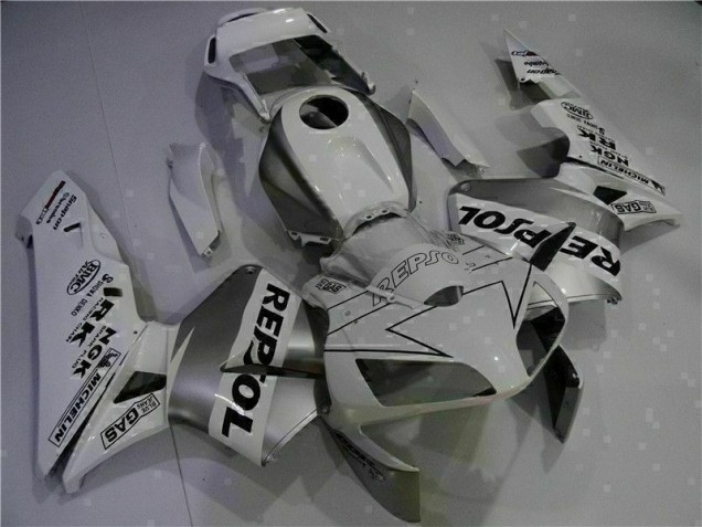 Best 2003-2004 White Repsol Honda CBR600RR Motorcycle Replacement Fairings Best 2003-2004 White Repsol Honda CBR600RR Motorcycle Replacement Fairings