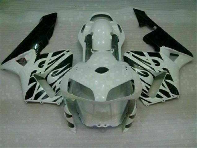 Best 2003-2004 White Honda CBR600RR Motorcyle Fairings Best 2003-2004 White Honda CBR600RR Motorcyle Fairings