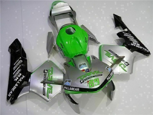 Best 2003-2004 Silver Honda CBR600RR Motorbike Fairing Best 2003-2004 Silver Honda CBR600RR Motorbike Fairing