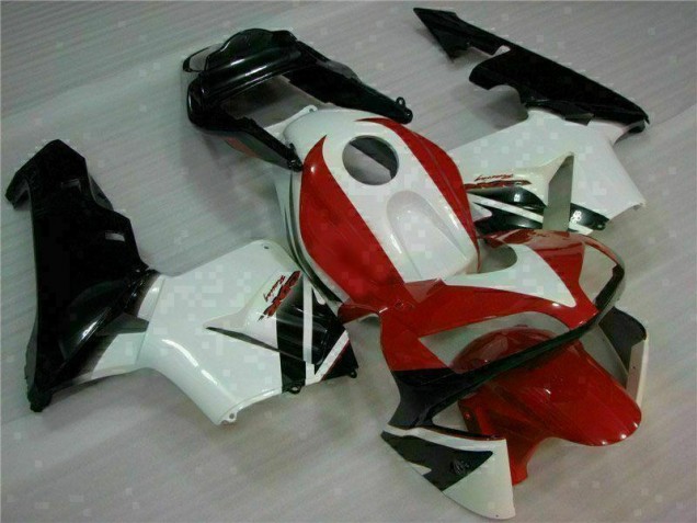 Best 2003-2004 Red White Honda CBR600RR Bike Fairings Best 2003-2004 Red White Honda CBR600RR Bike Fairings