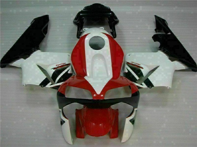 Best 2003-2004 Red White Honda CBR600RR Bike Fairings Best 2003-2004 Red White Honda CBR600RR Bike Fairings