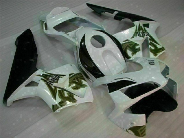 Best 2003-2004 White Honda CBR600RR Motorcycle Bodywork Best 2003-2004 White Honda CBR600RR Motorcycle Bodywork