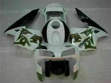 Best 2003-2004 White Honda CBR600RR Motorcycle Bodywork