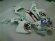 Best 2003-2004 White Blue R 2 Honda CBR600RR Motorcycle Fairings Best 2003-2004 White Blue R 2 Honda CBR600RR Motorcycle Fairings