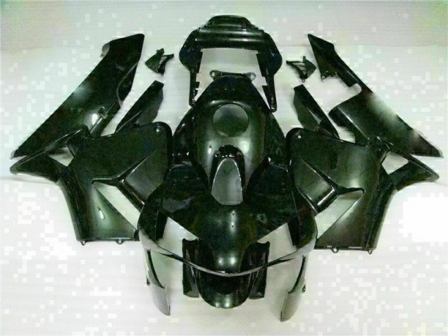 Best 2003-2004 Black Honda CBR600RR Motorbike Fairings Best 2003-2004 Black Honda CBR600RR Motorbike Fairings