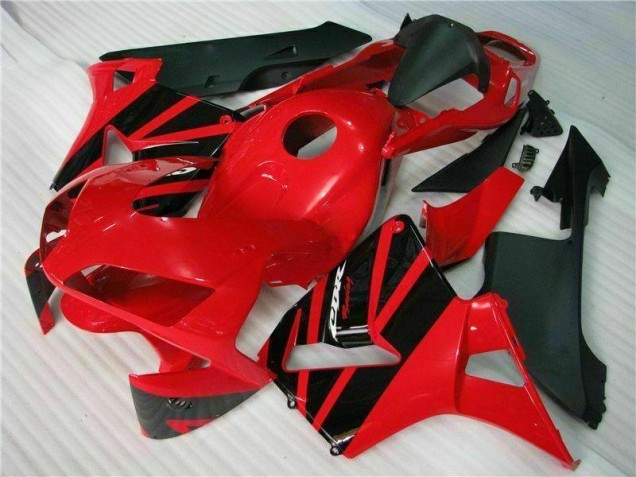 Best 2003-2004 Red Black Honda CBR600RR Motorcycle Fairing Kit Best 2003-2004 Red Black Honda CBR600RR Motorcycle Fairing Kit