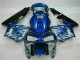 Best 2003-2004 Blue with Silver Flame Honda CBR600RR Motorbike Fairing Best 2003-2004 Blue with Silver Flame Honda CBR600RR Motorbike Fairing