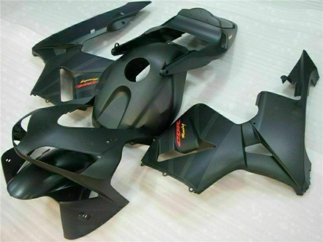 Best 2003-2004 Black Honda CBR600RR Motorbike Fairing Kits Best 2003-2004 Black Honda CBR600RR Motorbike Fairing Kits