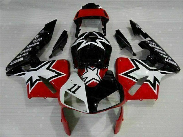Best 2003-2004 Black White 11 Honda CBR600RR Moto Fairings Best 2003-2004 Black White 11 Honda CBR600RR Moto Fairings