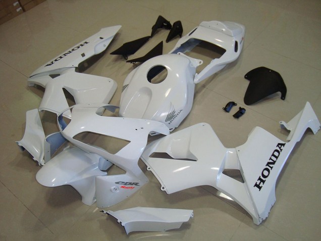 Best 2003-2004 White Black Decal Honda CBR600RR Motorbike Fairings Best 2003-2004 White Black Decal Honda CBR600RR Motorbike Fairings