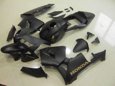 Best 2003-2004 Matte Black Gold Honda CBR600RR Motorbike Fairings