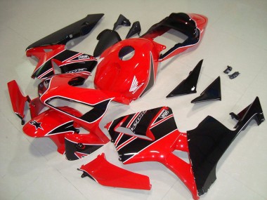Best 2003-2004 Red Black Honda CBR600RR Motorbike Fairing Kits