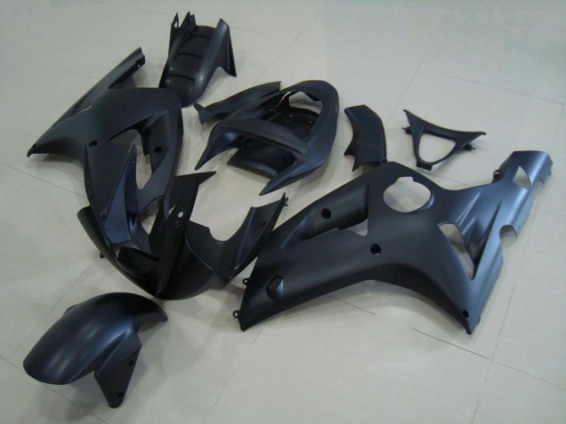 Best 2003-2004 Matte Black Kawasaki ZX6R Motorcycle Fairing Kits Best 2003-2004 Matte Black Kawasaki ZX6R Motorcycle Fairing Kits