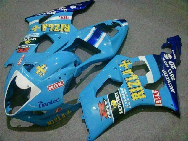 Best 2003-2004 Blue Suzuki GSXR 1000 Bike Fairing Kit Best 2003-2004 Blue Suzuki GSXR 1000 Bike Fairing Kit