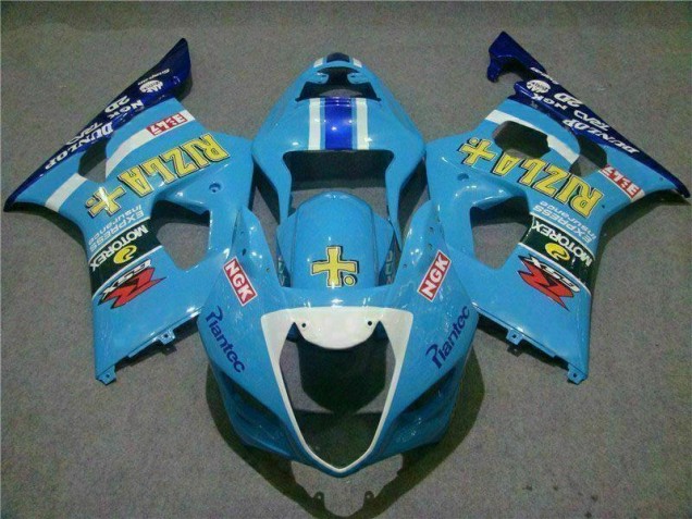 Best 2003-2004 Blue Suzuki GSXR 1000 Bike Fairing Kit Best 2003-2004 Blue Suzuki GSXR 1000 Bike Fairing Kit