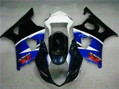 Best 2003-2004 Black Blue Suzuki GSXR 1000 Motorcycle Fairings Kits