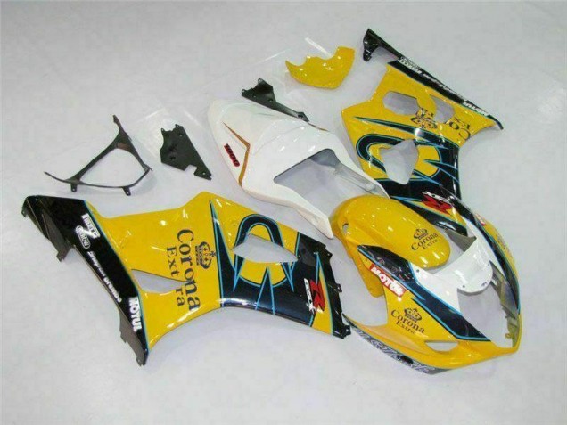 Best 2003-2004 Yellow Suzuki GSXR 1000 Moto Fairings Best 2003-2004 Yellow Suzuki GSXR 1000 Moto Fairings