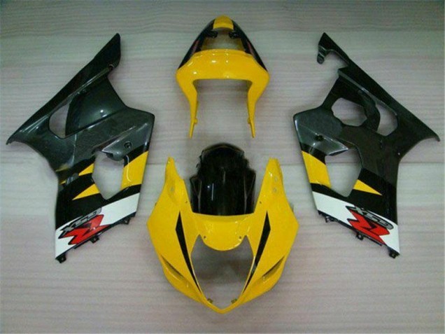 Best 2003-2004 Yellow Black Suzuki GSXR 1000 Motorcycle Fairings Kit Best 2003-2004 Yellow Black Suzuki GSXR 1000 Motorcycle Fairings Kit