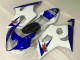 Best 2003-2004 White Blue Suzuki GSXR 1000 Bike Fairings