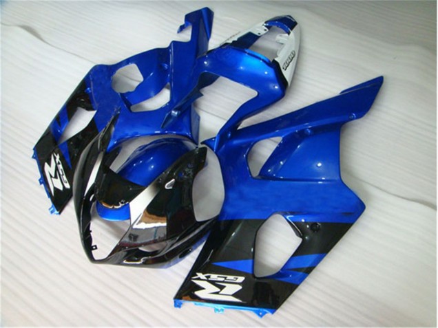 Best 2003-2004 Black Blue Suzuki GSXR 1000 Motorcycle Fairings Kits & Bodywork Best 2003-2004 Black Blue Suzuki GSXR 1000 Motorcycle Fairings Kits & Bodywork