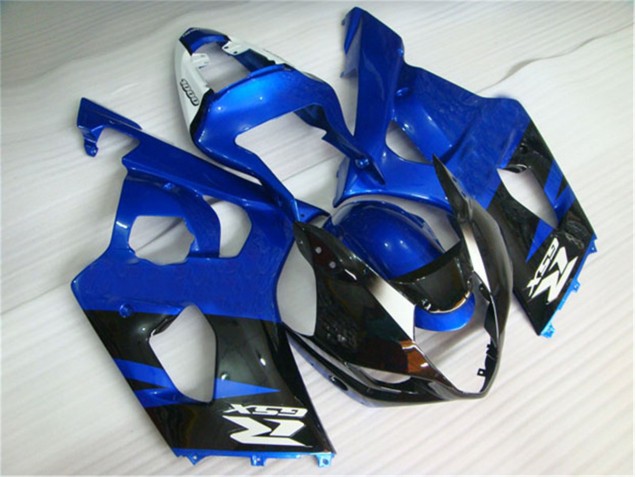 Best 2003-2004 Black Blue Suzuki GSXR 1000 Motorcycle Fairings Kits & Bodywork Best 2003-2004 Black Blue Suzuki GSXR 1000 Motorcycle Fairings Kits & Bodywork
