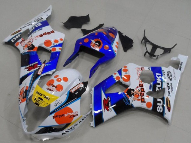 Best 2003-2004 Pepe Phone Suzuki GSXR 1000 Motor Bike Fairings Best 2003-2004 Pepe Phone Suzuki GSXR 1000 Motor Bike Fairings