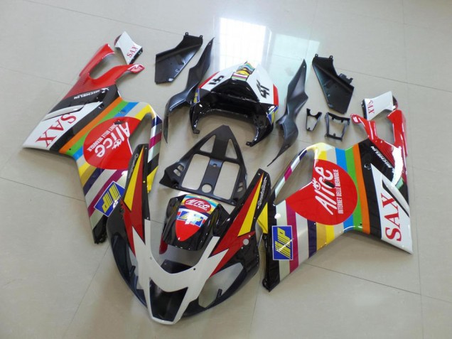 Best 2003-2006 Colorfull Sax Aprilia RSV1000 Replacement Motorcycle Fairings Best 2003-2006 Colorfull Sax Aprilia RSV1000 Replacement Motorcycle Fairings
