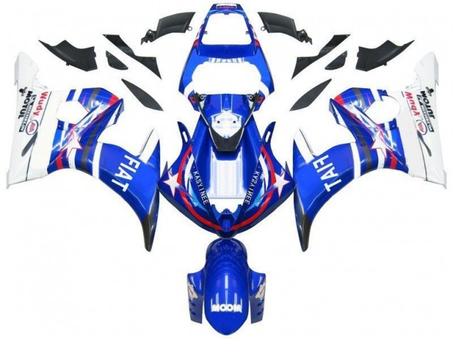Best 2003-2005 Blue Star Fiat Yamaha YZF R6 Motorcycle Fairing