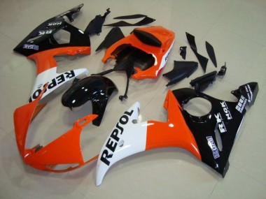 Best 2003-2005 Repsol Yamaha YZF R6 Motor Bike Fairings