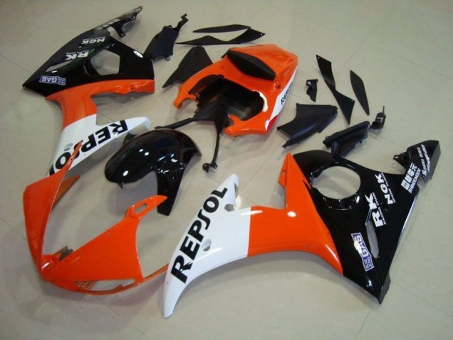 Best 2003-2005 Repsol Yamaha YZF R6 Motor Bike Fairings