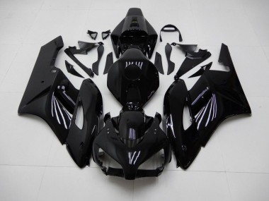 Best 2004-2005 Glossy Black Honda CBR1000RR Replacement Motorcycle Fairings