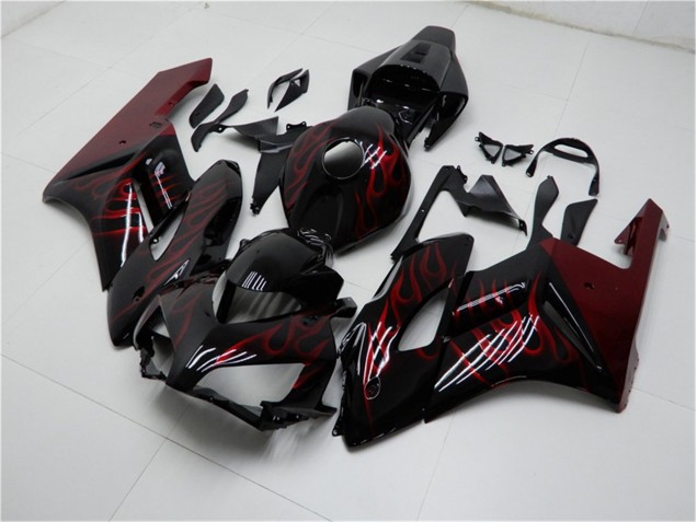 Best 2004-2005 Red Black Honda CBR1000RR Motorbike Fairing Kits