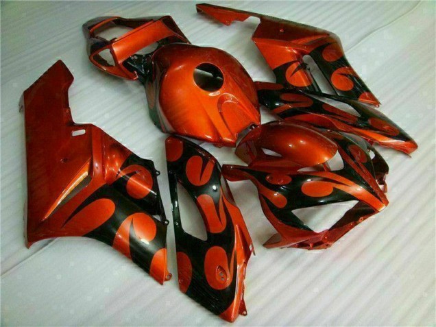 Best 2004-2005 Orange Black Honda CBR1000RR Motorcyle Fairings Best 2004-2005 Orange Black Honda CBR1000RR Motorcyle Fairings