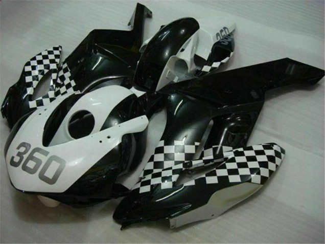 Best 2004-2005 White Black Honda CBR1000RR Replacement Fairings Best 2004-2005 White Black Honda CBR1000RR Replacement Fairings